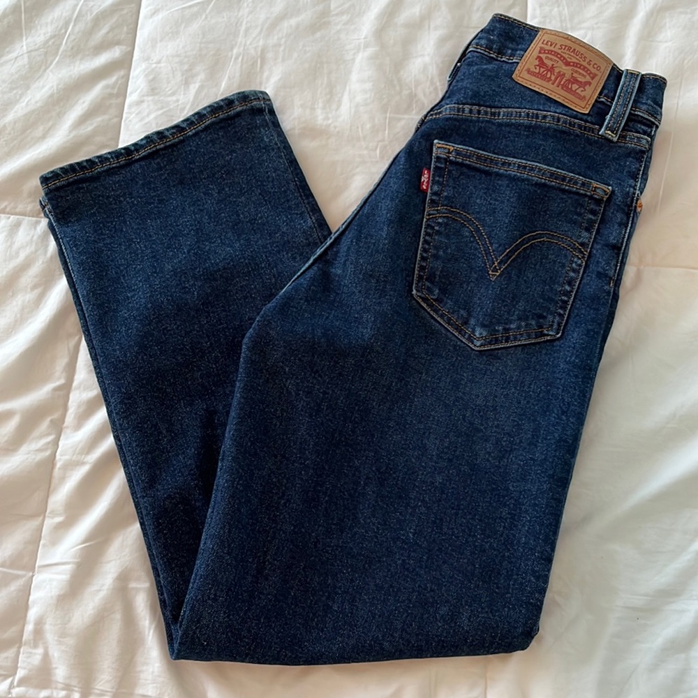 Levi's Women's Ribcage Straight Ankle Jeans Size 27